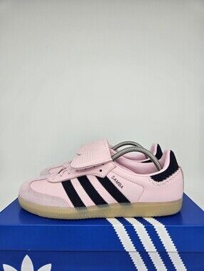 adidas Women's Samba LT Clear Pink Legend Ink JP6808 Shoes Size 8